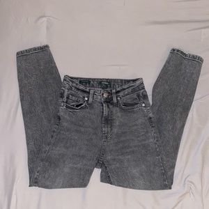 Grey Wild Fable High-Rise Mom Jeans